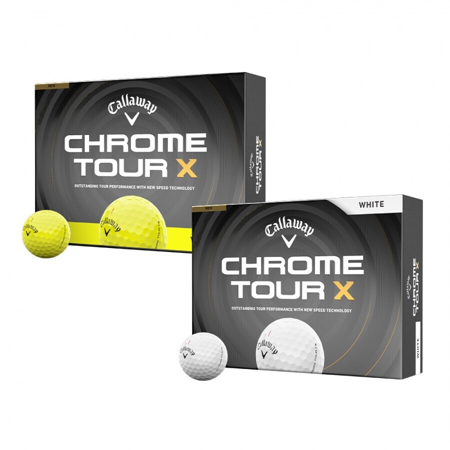 [한국캘러웨이정품] 26년 크롬 투어 X 골프공 (12구 4피스) 2개 세트 GF