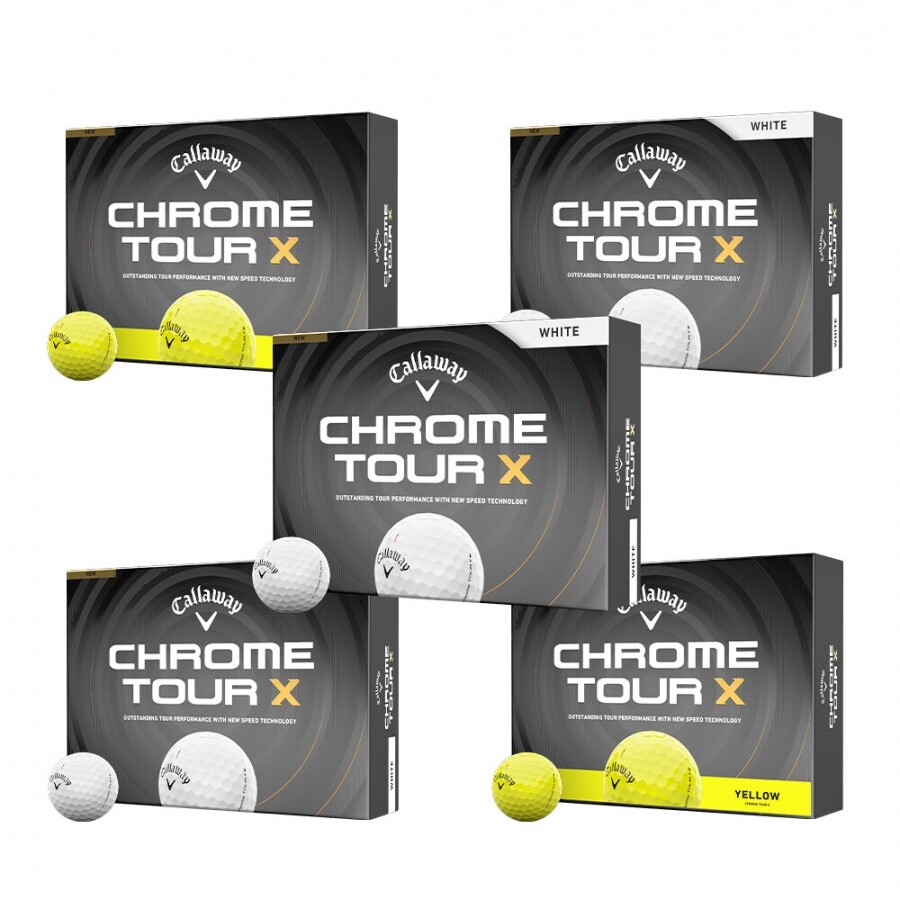 [한국캘러웨이정품] 26년 크롬 투어 X 골프공 (12구 4피스) GF 5개 세트 GF