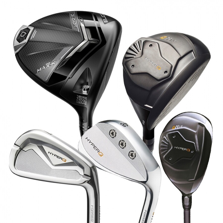 ★설맞이특가★ DS ADAPT MAX-K 드라이버 + 하이퍼 Q 우드, 유틸리티, 아이언 조합 풀세트 GF