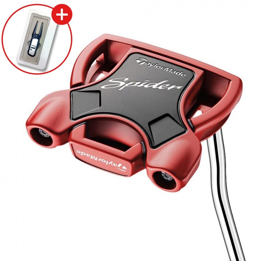 ★설맞이특가★[테일러메이드코리아정품] 24년 스파이더 레드 퍼터 더블밴드(DB) GF