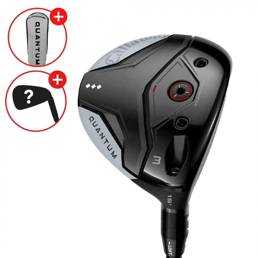 ★설맞이특가★[한국캘러웨이정품] 캘러웨이 퀀텀 트리플다이아몬드(QUANTUM TD) 남성 페어웨이우드(VENTUS) GF