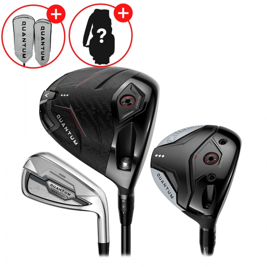 ★설맞이특가★[한국캘러웨이정품] 캘러웨이 퀀텀 트리플다이아몬드(QUANTUM TD) 남성용 조합풀세트 (D+W+I) GF