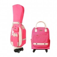 (리퍼브 색바램)더메이크 네온 여성용 캐디백세트 (핑크) GF