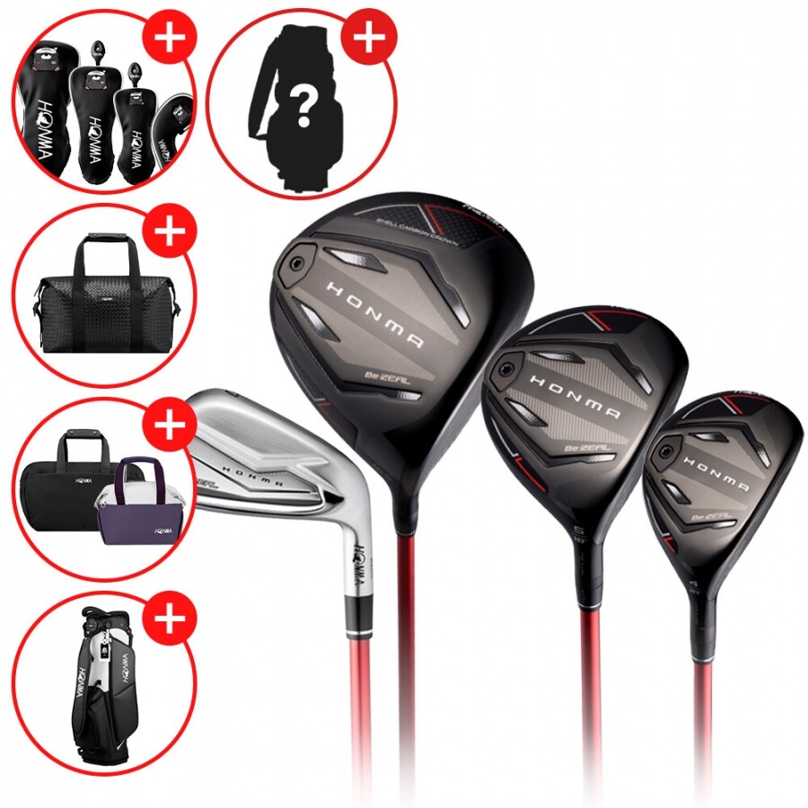 ★설맞이특가★[혼마골프 정품] 혼마 비즐4 BeZEAL4 남성용 조합풀세트 스틸 아이언(D+W+U+I) GF