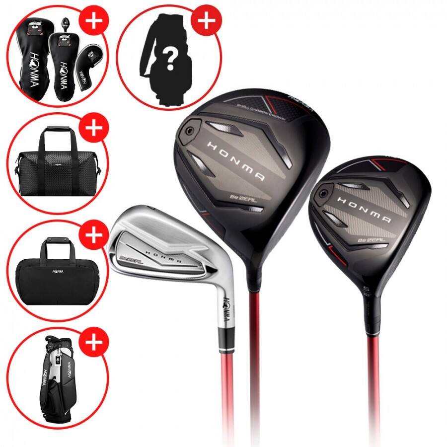 ★설맞이특가★[혼마골프 정품] 혼마 비즐4 BeZEAL4 남성용 조합풀세트(D+W+I) GF