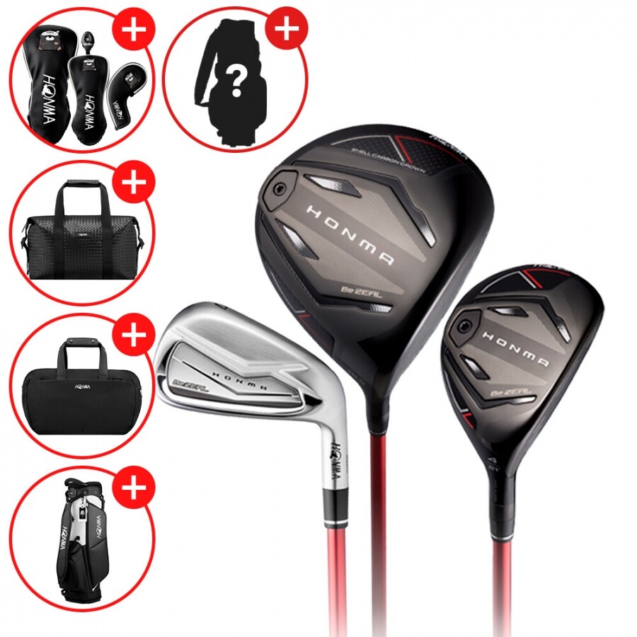 ★설맞이특가★[혼마골프 정품] 혼마 비즐4 BeZEAL4 남성용 조합풀세트(D+U+I) GF