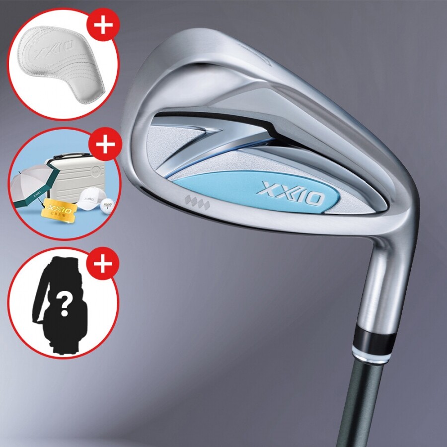 ★설맞이특가★[던롭스포츠 코리아] 젝시오14 여성 블루 7개 아이언세트 GF