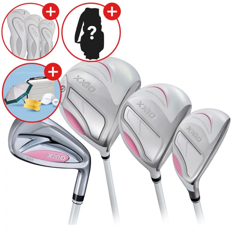 ★설맞이특가★[던롭스포츠 코리아] 젝시오14 여성용 화이트 풀세트 (D+W+U+IR) GF