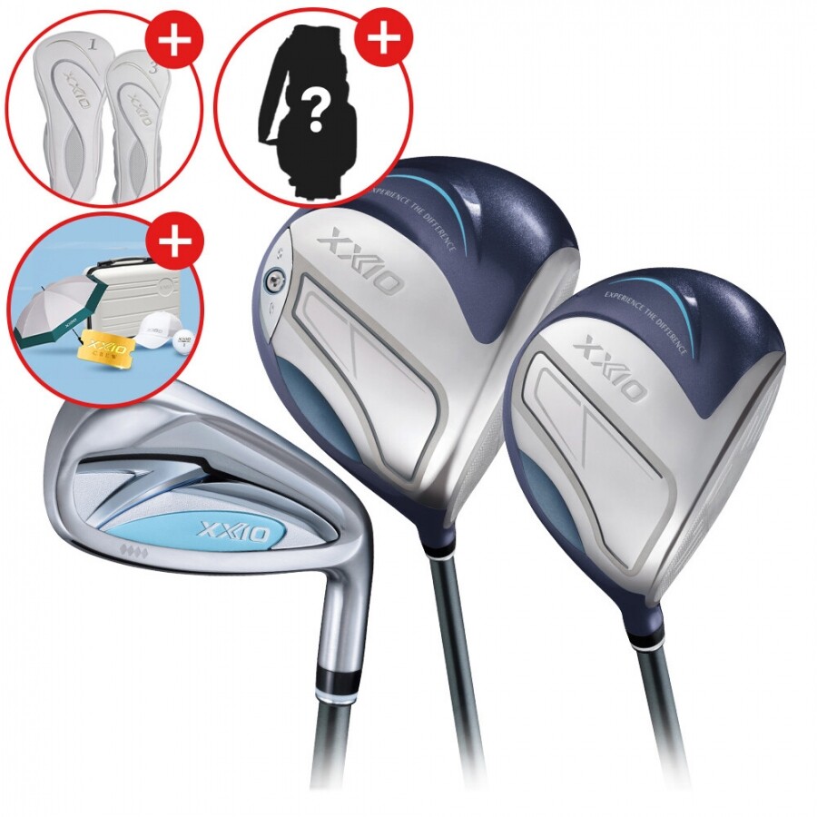 ★설맞이특가★[던롭스포츠 코리아] 젝시오14 여성용 블루 풀세트 (D+W+IR) GF