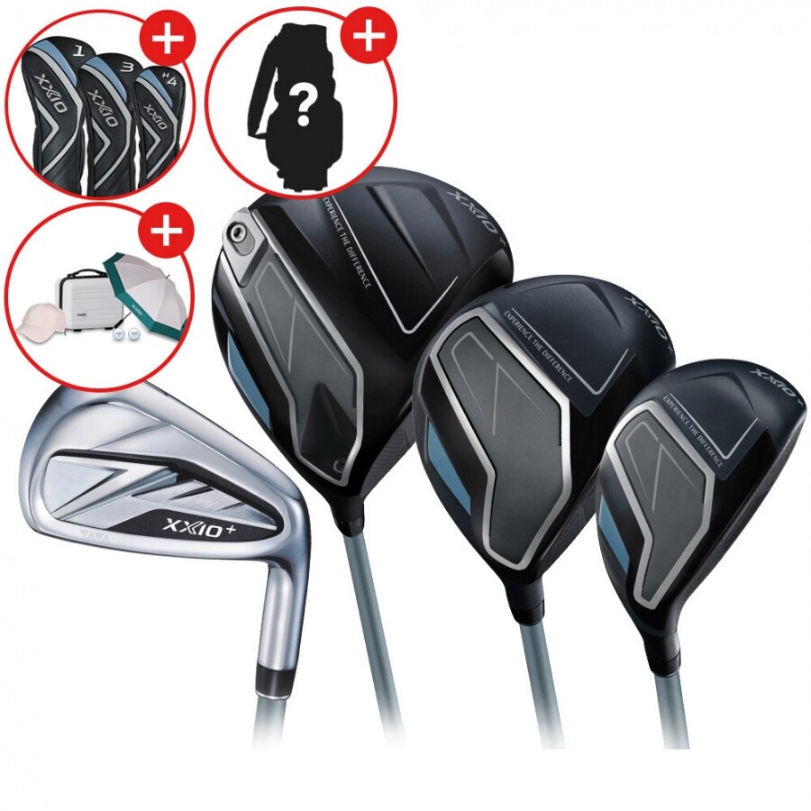 ★골프페스타★[던롭스포츠 코리아] 젝시오14 플러스 남성용 풀세트 (D+W+U+IR) GF