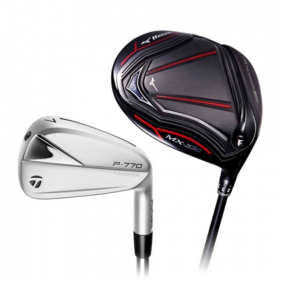[A급리퍼브] 테일러메이드코리아 23년 P770 남성아이언세트 + 미즈노 MX 330 드라이버