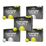 [한국캘러웨이정품] 26년 크롬 투어 X 트리플트랙 골프공 (12구 4피스) 5개 세트 GF