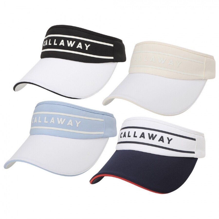 한국캘러웨이골프 26년 캘러웨이 우먼스 글렌데일 (WMS GLENDALE) 여성용 바이저 골프모자 GF