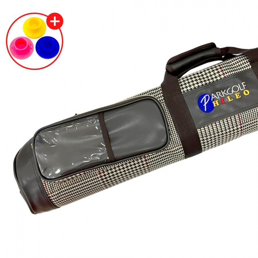 증정 [필레오정품] 파크골프 필레오 더블백 체크 GF