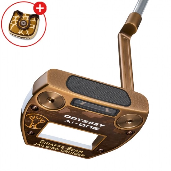 [캘러웨이코리아정품] 한정판 25년 오딧세이 AI-ONE GIRAFFE BEAM 기린 퍼터 제일버드 크루저 38인치 GF
