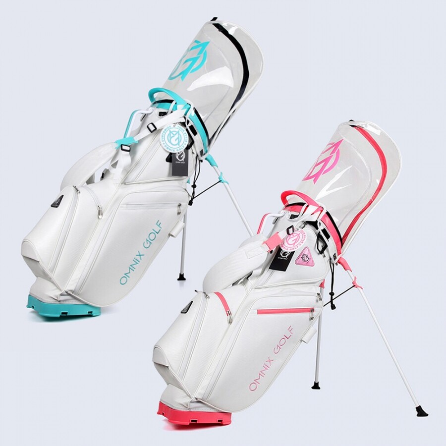 (리퍼브) 옴믹스 SB-21 경량 스탠드백(블루/핑크) GF