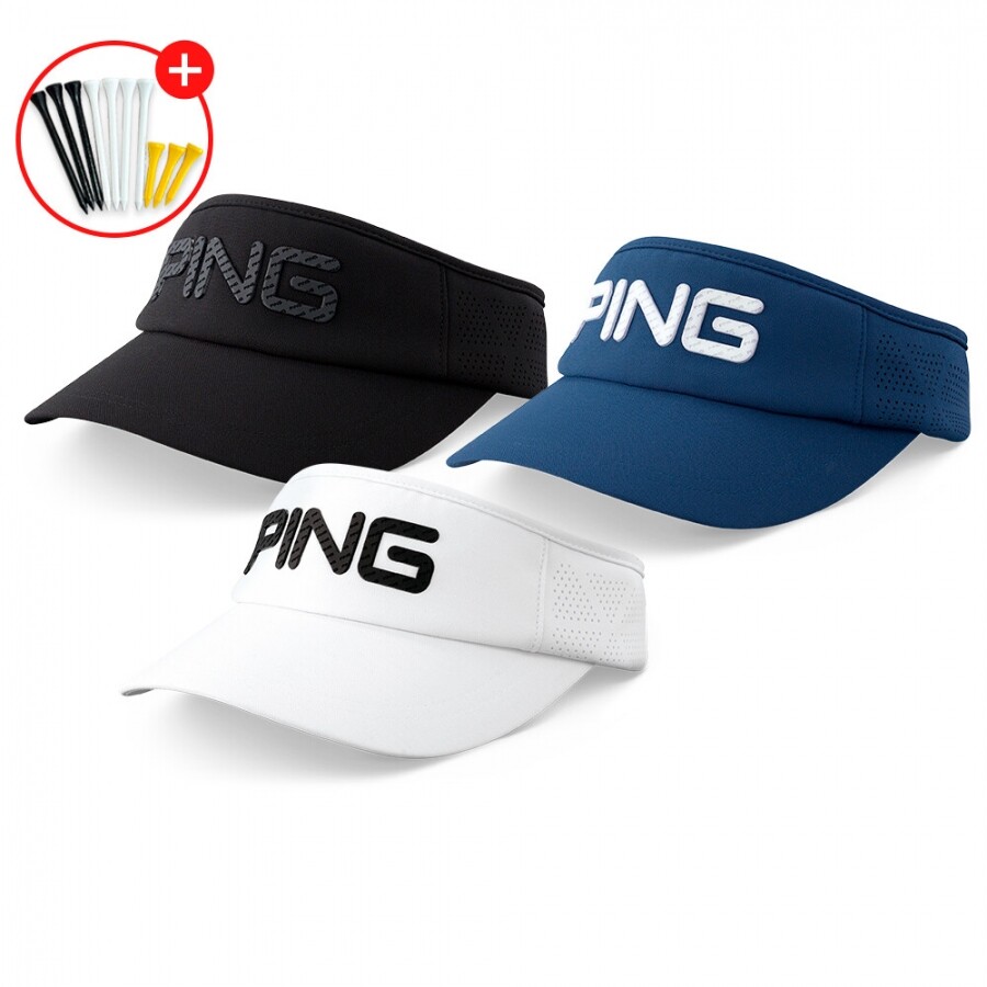 증정[삼양인터내셔날 정품] 핑 2026 남성 SP 와이드 바이저 GF