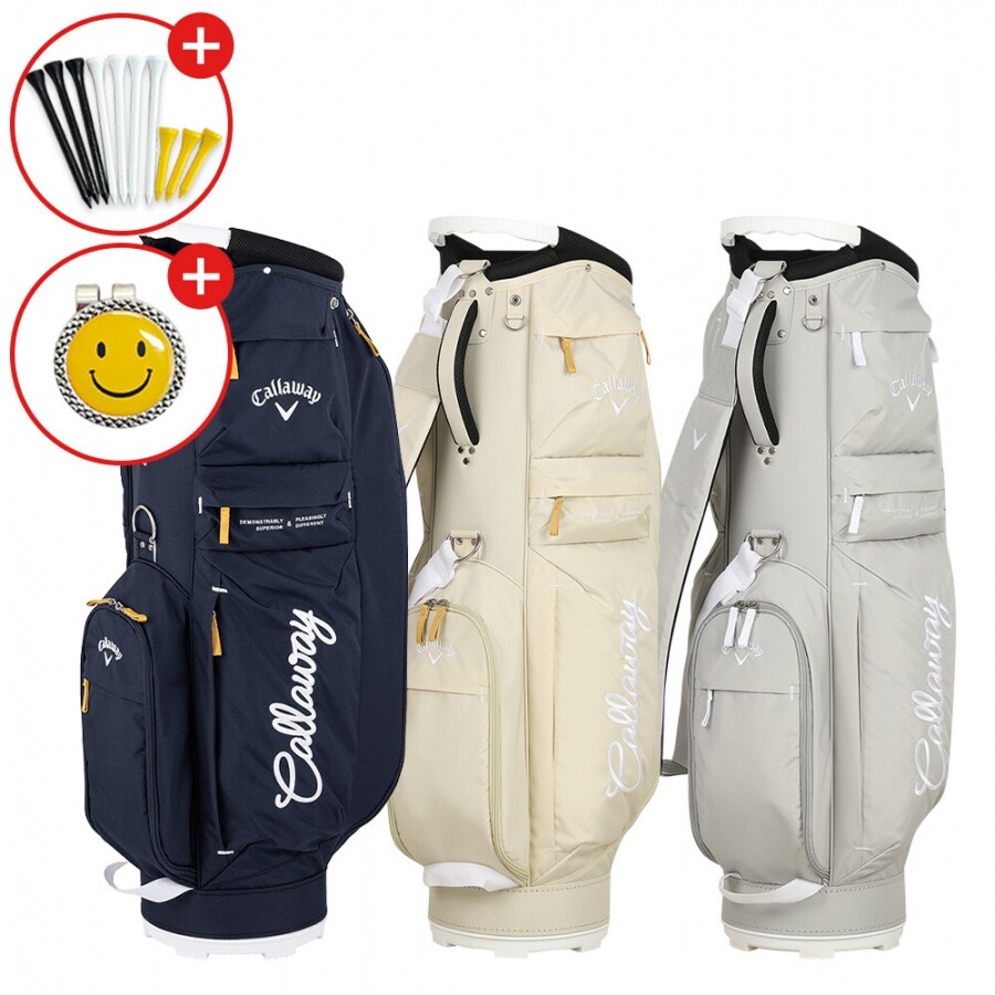 증정 한국캘러웨이골프 26년 캘러웨이 어드벤스 (ADVANCE) 캐디백 GF