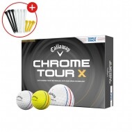 증정 [한국캘러웨이정품] 26년 크롬 투어 X 트리플트랙 골프공 (12구 4피스) GF