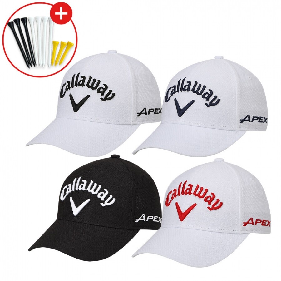 증정 [한국캘러웨이정품] 26년 캘러웨이 투어 허니콤 (TOUR HONEYCOMB) 남성용 골프모자 GF