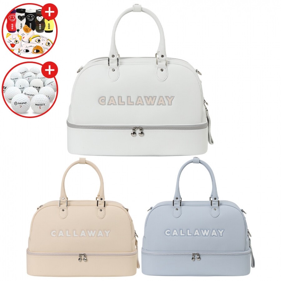 증정A [한국캘러웨이정품] 26년 캘러웨이 우먼스 블리스 2.0 (WMS BLISS 2.0) 보스턴백 GF