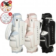 증정A [한국캘러웨이정품] 26년 캘러웨이 우먼스 스타웨이 (WMS STARWAY) 바퀴형 캐디백 GF