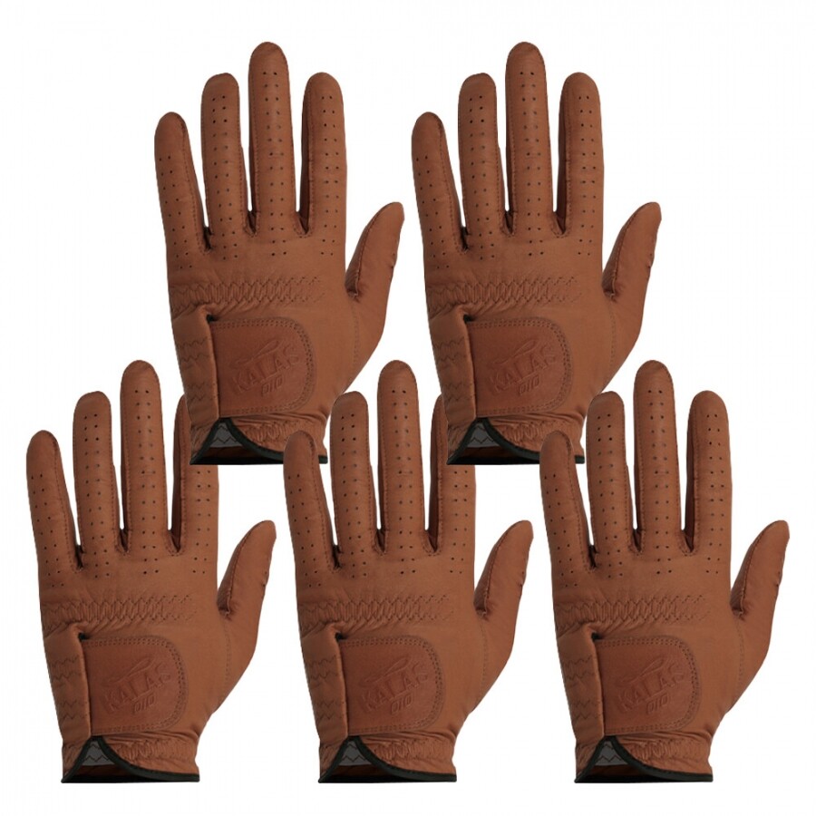 [범양글러브정품]오아이오 칼라스 골프장갑 남성용 왼손 5장 세트 GF