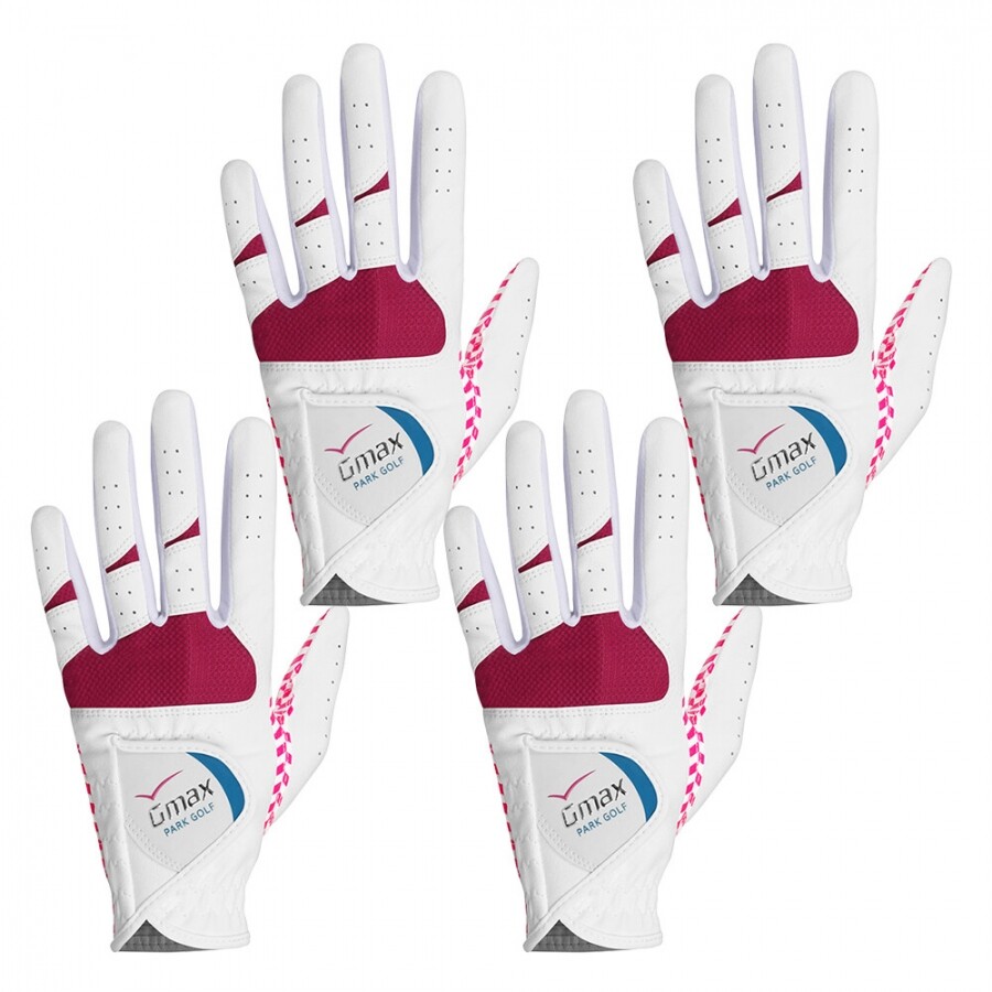[범양글러브정품]지맥스 파크골프 플러스 장갑 여성용 양손 4장 세트 GF