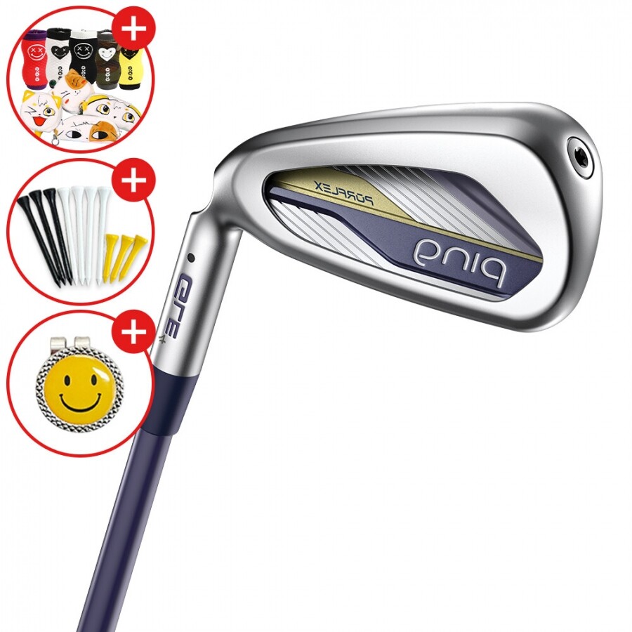 증정A[삼양인터내셔날 정품] 핑 26년 GLE 4 여성용 (5H, 6-9,P,U,SW) 아이언세트 좌타 GF