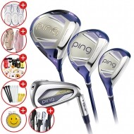 증정A[삼양인터내셔날 정품] 핑 26년 GLE 4 여성용 조합풀세트(DR,FW,U,I) 캐디백증정 GF