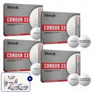 [볼빅정품]26년 NEW 콘도르 S3 S4 우레탄 3PC/4PC 4개 세트 GF