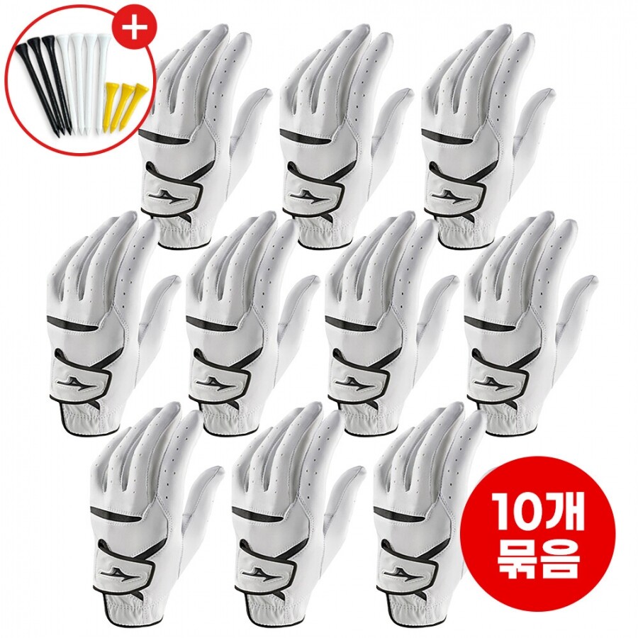 증정 한국미즈노정품 JPX GLOVE 10장 세트 GF