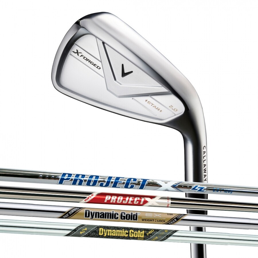 [특주 2주소요] 한국캘러웨이 26년 엑스 포지드 스타 플러스 2.0 남성용 6i(5-P) 아이언세트 다이나믹 골드/PROJECT GF