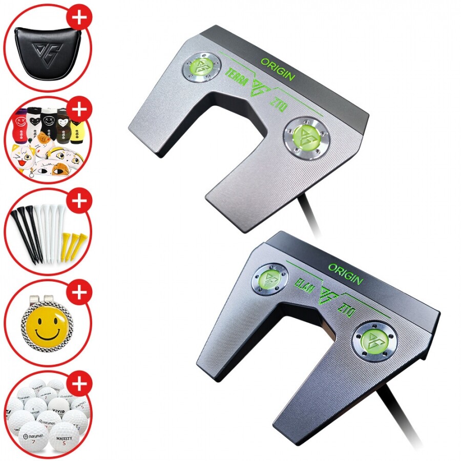 증정A [예스골프정품] 26년 오리진 (ORIGIN) 제로토크 퍼터 한정판 그레이 GF