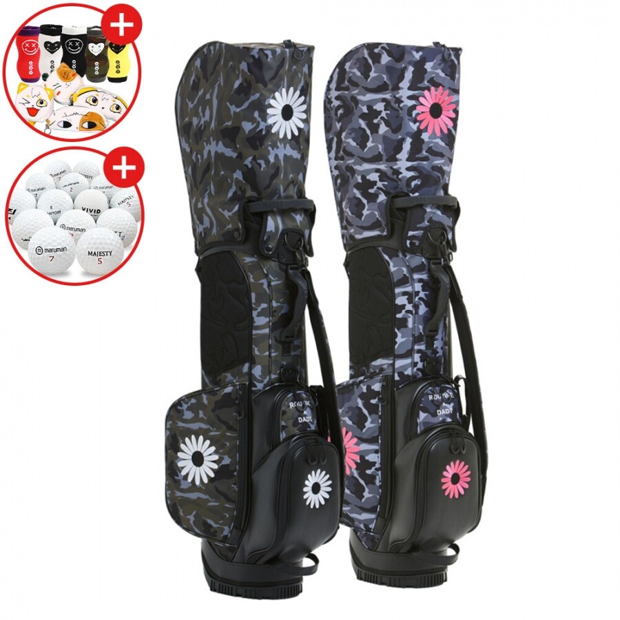 증정A 글로벌니힐로 정품 더메이크 데이지카모 스탠드백 GF