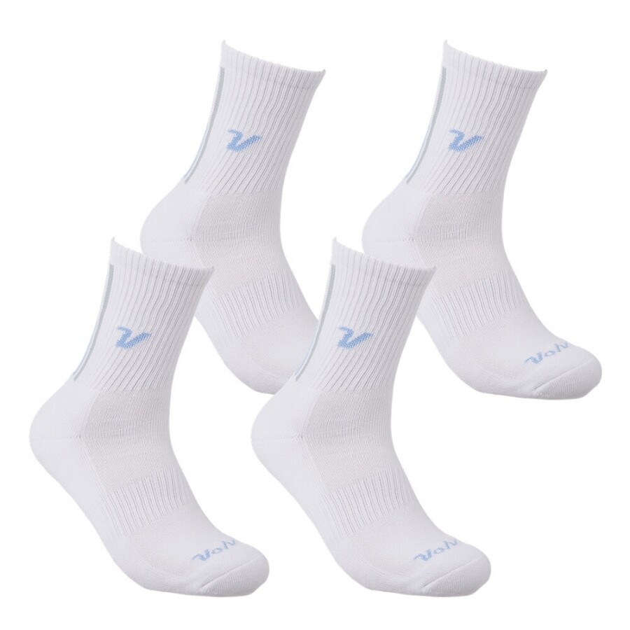 [볼빅정품]26 라인 컬러 포인트 중목 양말 남성 4개 세트 GF