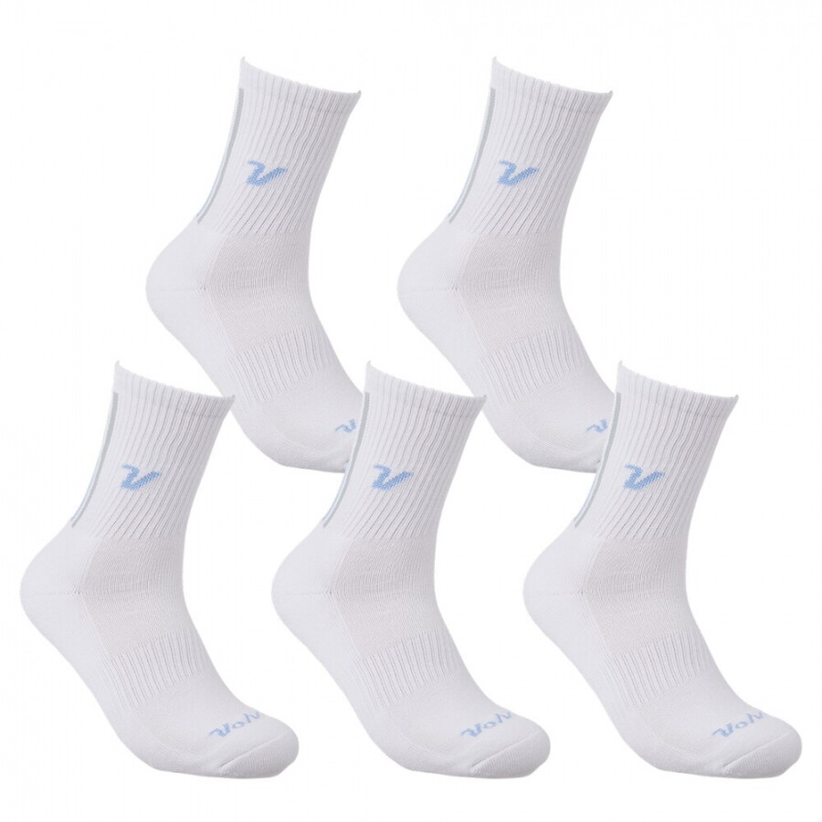 [볼빅정품]26 라인 컬러 포인트 중목 양말 남성 5개 세트 GF