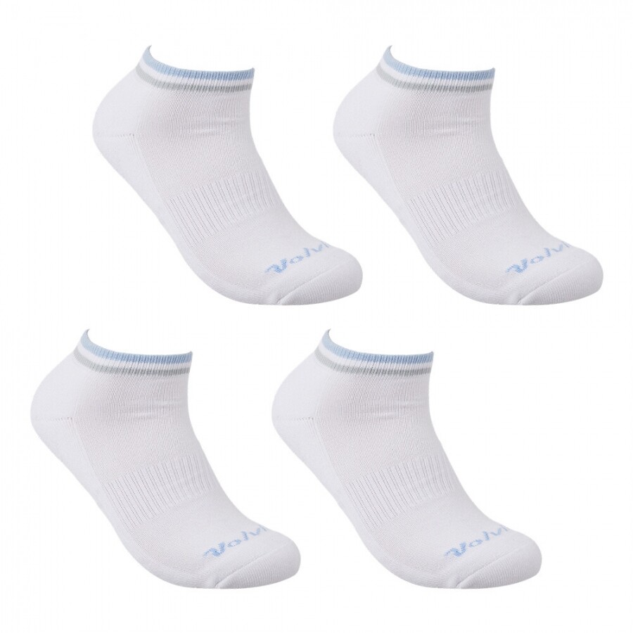 [볼빅정품]26 라인 컬러 포인트 단목 양말 남성 4개 세트 GF