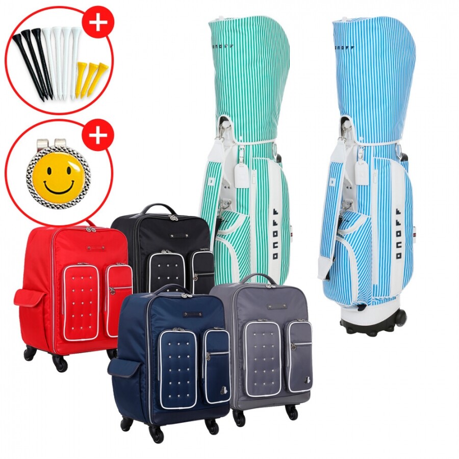 증정 마스터스정품 다이와 온오프 OF7303LA 캐디백 & MB2 트롤리백 세트 GF