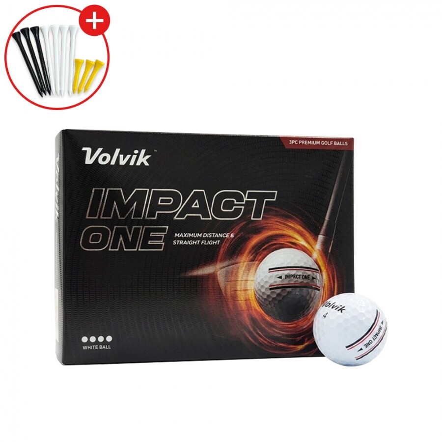 증정[볼빅정품] IMPACT ONE 임팩트원 볼 (화이트) GF