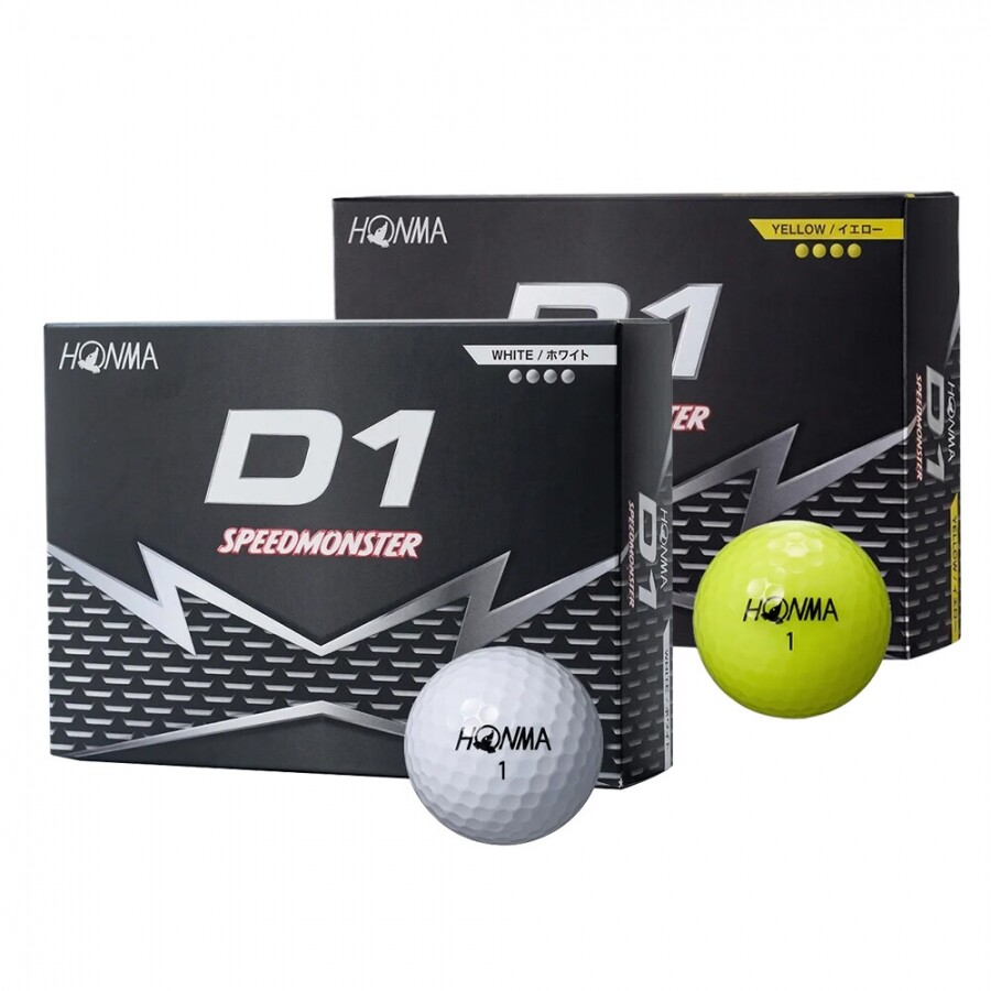 (혼마골프 정품) 혼마 26년 D1 스피드 몬스터(D1 SPEED MONSTER) 3피스 골프공 GF